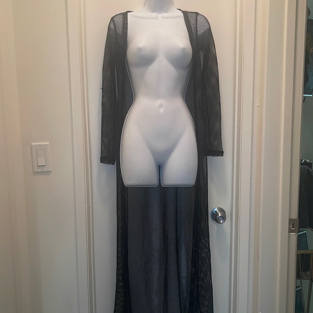 Fish net cover up